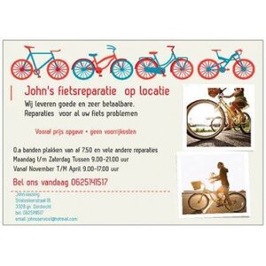 John's fietsreparatie op lokatie logo