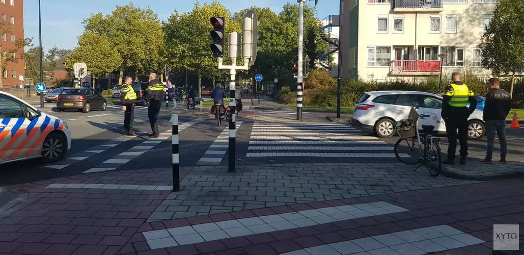 Fietser raakt gewond bij ongeluk met auto