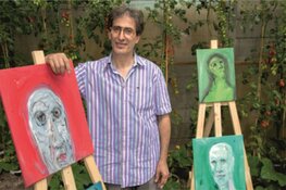 Expositie 'de Emotie' van kunstenaar Akram in Hoorn
