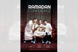 De eerste cabaretshow met o.a. Najib Amhali over de Ramadan gaat van start.