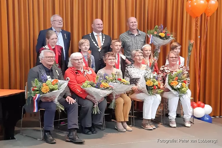 8 Hoornse inwoners koninklijk onderscheiden