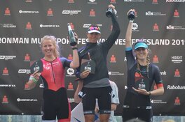 Profs heersen tijdens Ironman Hoorn; winst voor Tristan Olij en Tessa Kortekaas