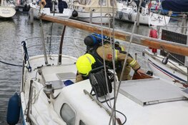 Gewonde bij explosie op kajuit