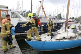 Gewonde bij explosie op kajuit