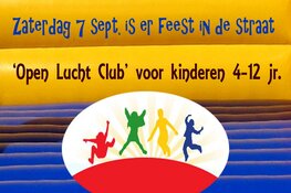 Feest in de straat: ‘Open Lucht Club’ voor kinderen