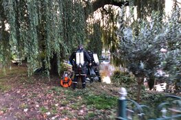 Fietser raakt te water in Hoorn