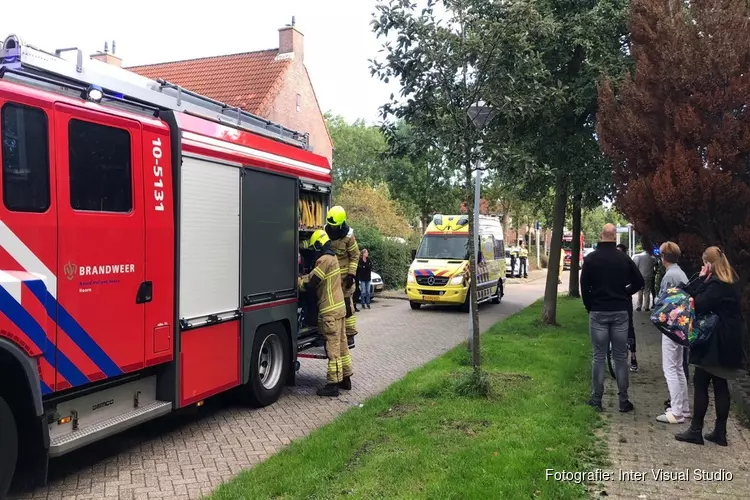 Brand in woning Hoorn