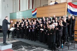In concert met Petra Berger en het Driebankoor