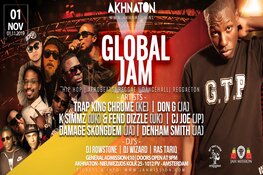 GlobalXJam brengt muziekculturen samen in historische Akhnaton