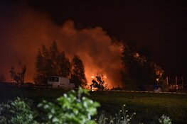 Brand in gebouw in Hoorn