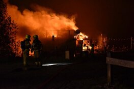 Brand in gebouw in Hoorn