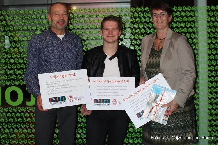 Stem op jouw favoriet voor de Hoornse Vrijwilligersprijs 2019