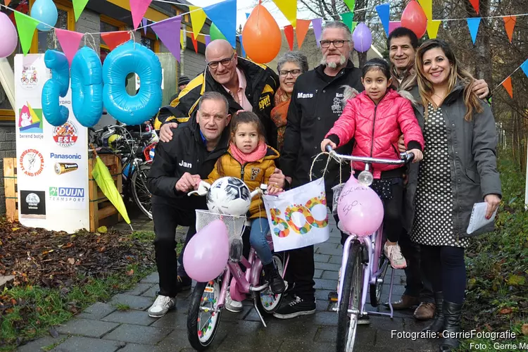 Mans & Jan geven de 500ste fiets gratis weg