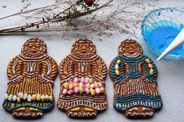 Speculaaspop versieren groot succes