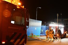 Brand op bedrijventerrein Oosterblokker