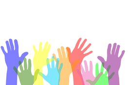 Vrijwilligers staan klaar om te helpen