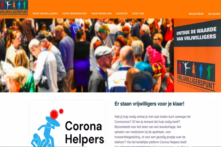 Vrijwilligerspunt heeft nieuwe website