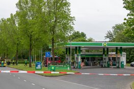 Dader raakt zelf gewond bij brandstichting tankstation