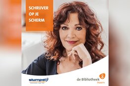 Schrijvers op je Scherm cadeau van Stumpel en de Bibliotheek Hoorn