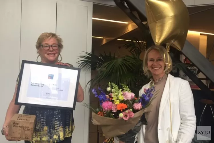 Kinderopvang Berend Botje behaalt 8e plek als Best Large Workplace 2020