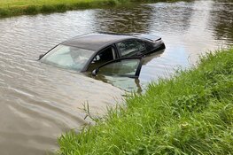 Auto te water in Berkhout