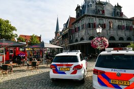 Brand bij café Ridderikhoff in Hoorn