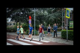Veilig naar St. Jozefschool via vernieuwd zebrapad
