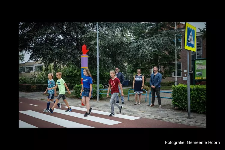 Veilig naar St. Jozefschool via vernieuwd zebrapad