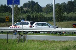 Gewonde bij eenzijdig ongeval op Westfrisiaweg bij Zwaag