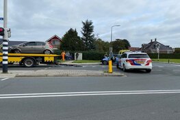 Ongeval op kruising in Blokker