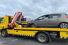 Ongeval op kruising in Blokker