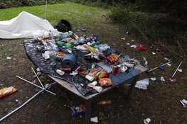 Illegaal feestje in Julianapark?