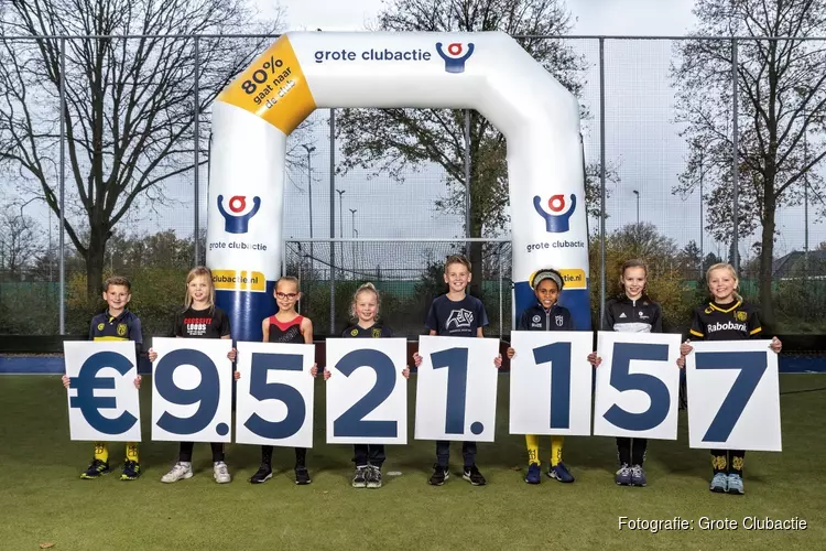 Clubs uit Hoorn halen € 44394 op met Grote Clubactie 2020