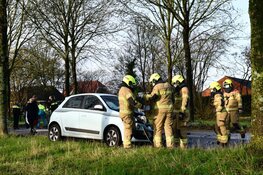 Twee gewonden en veel schade bij ongeval IJsselweg