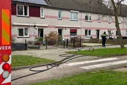 Woningbrand aan de Boedijnhof in Hoorn