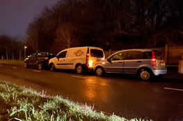 Kop-staartbotsing in Hoorn