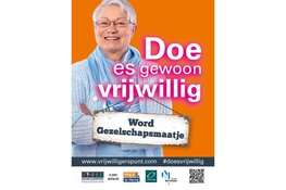 Start campagne 'Doe es gewoon vrijwillig'