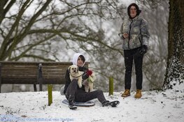 Winterse zondag in beeld