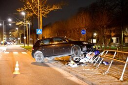 Motorrijder naar het ziekenhuis na aanrijding in Zwaag