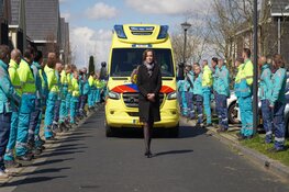 Erehaag voor overleden ambulanceverpleegkundige Chris