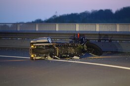Motorrijder gewond op A7 bij Hoorn-Noord