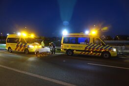 Motorrijder gewond op A7 bij Hoorn-Noord