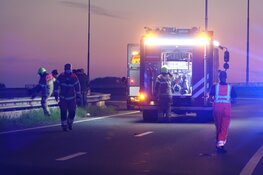 Motorrijder gewond op A7 bij Hoorn-Noord