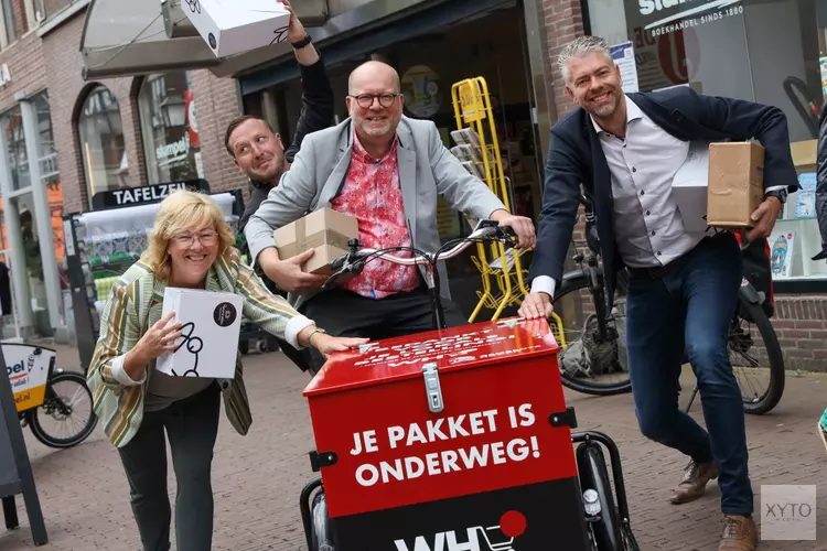 Ondernemers Hoorn nemen elektrische bakfiets in gebruik