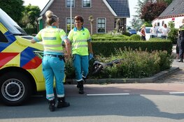 Gewonde bij botsing tussen auto en scooter in Wognum