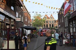 Brandje in Hoorns café