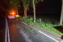 Automobiliste gewond na eenzijdig ongeval N241 bij Wognum