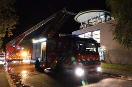 Brand in wooncomplex Zwaag