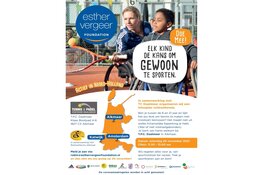 Esther Vergeer Foundation verzorgt clinic rolstoeltennis bij TPC Daalmeer