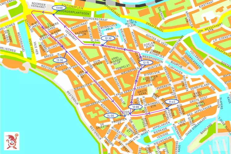 Geen intocht in Hoornse haven, wel optocht door binnenstad